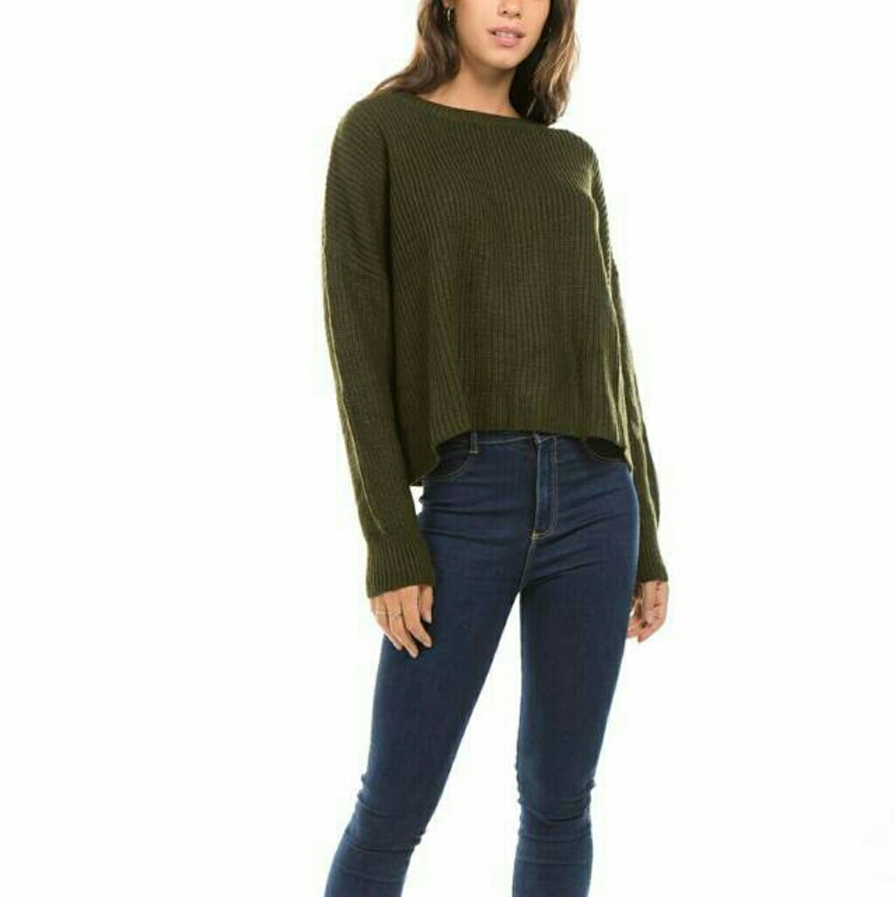 Round neck Long Sleeves Sweater - Picture 6 of 7